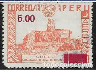 Sellos: PER&Uacute; A&Eacute;REO YVERT 416 - Foto 1