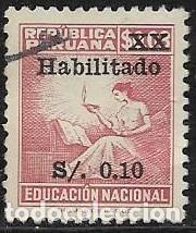 Sellos: PER&Uacute; BENEFICENCIA YVERT 4 - Foto 1
