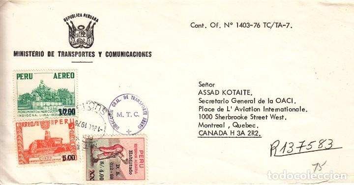 Sellos: CORREO AEREO: PERU 1975 - Foto 1