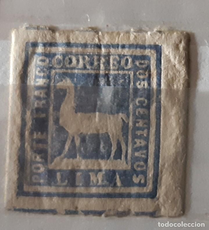 Sellos: PERU,1873,CAT.YT.16 - Foto 1