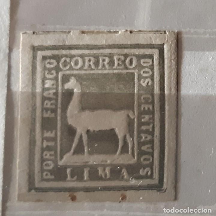 Sellos: PERU,1873,CAT.YT.16a - Foto 1
