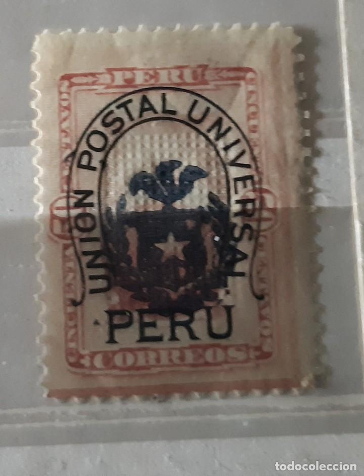Sellos: PER&Uacute;,1883,CAT.YT.58 - Foto 1