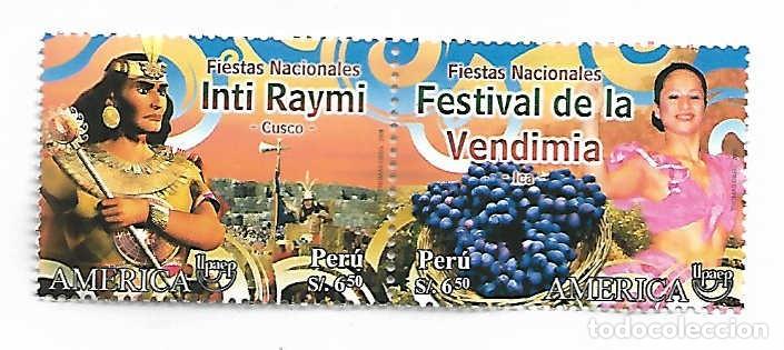 Sellos: vinos de per&uacute;. sello a&ntilde;o 2008 - Foto 1