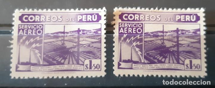 Sellos: PERU,1938,CAT.YT.PA.58 - Foto 1