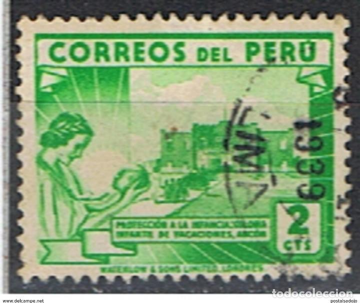Sellos: PERU // YVERT 356 // 1938 ... USADO - Foto 1