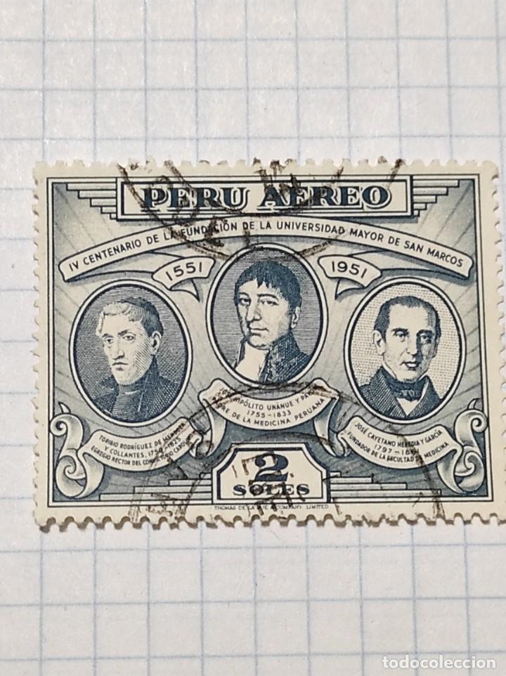 Sellos: 1951 Per&uacute; - Foto 1