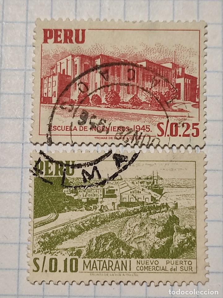Sellos: 1952-1959 Per&uacute; - Foto 1