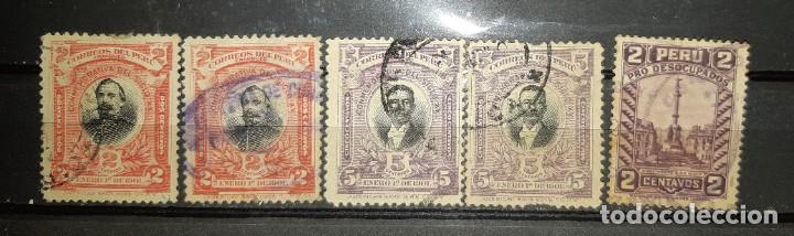 Sellos: LOTE DE SELLOS PER&Uacute;, 1900/12. - Foto 6