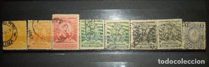 Sellos: LOTE DE SELLOS PER&Uacute;, 1866/1900. - Foto 8