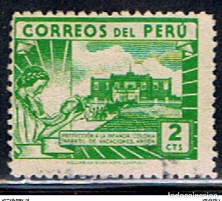 Sellos: PERU // YVERT 391 // 1945-46 ... USADO - Foto 1
