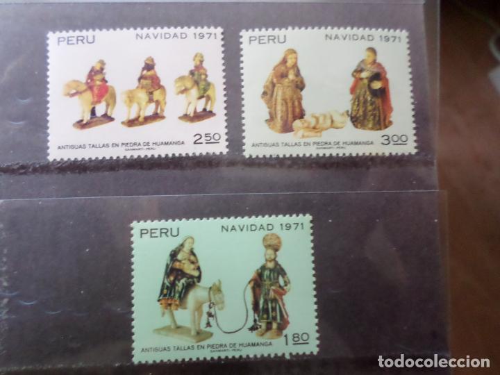 Sellos: peru, 1971, navidad, Yvert 549/51 - Foto 1