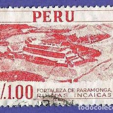 Sellos: PERU. 1962. FORTALEZA INCAICA DE PARAMONGA. Lote 400217719