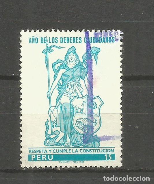Sellos: PERU YVERT NUM. 678 USADO - Foto 1