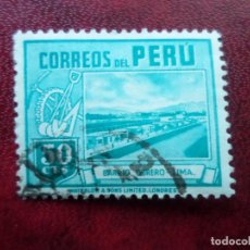 Sellos: PERU, 1938, BARRIO OBRERO, LIMA, YVERT 361. Lote 402047634