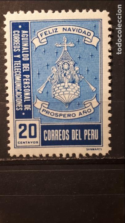 Sellos: PER&Uacute;. A&ntilde;o 1961 **. Yvert 454 - Foto 1