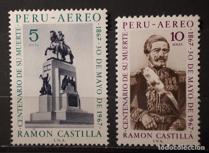 Sellos: PER&Uacute;. A&ntilde;o 1969 **. Yvert. A&eacute;reo 238/9 - Foto 1