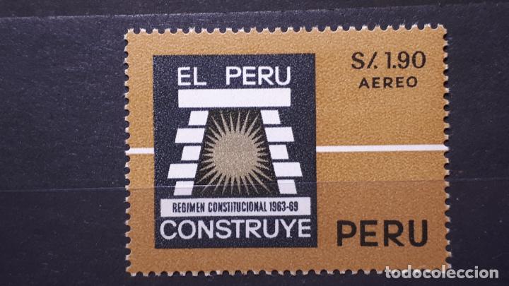 Sellos: PER&Uacute;. A&ntilde;o 1967 **. Yvert. A&eacute;reo 213 - Foto 1