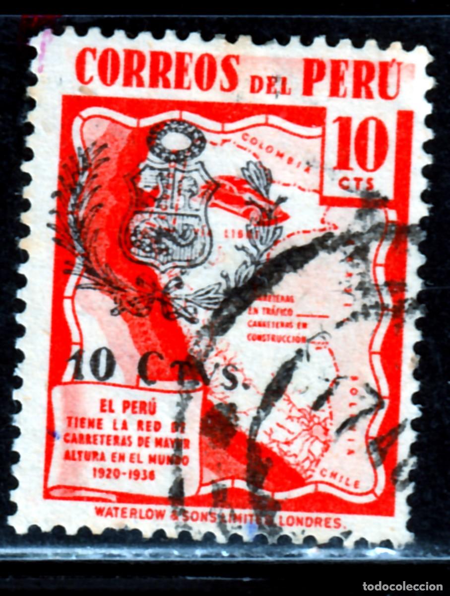 Sellos: PERU // YVERT 387 // 1943 ... USADO - Foto 1