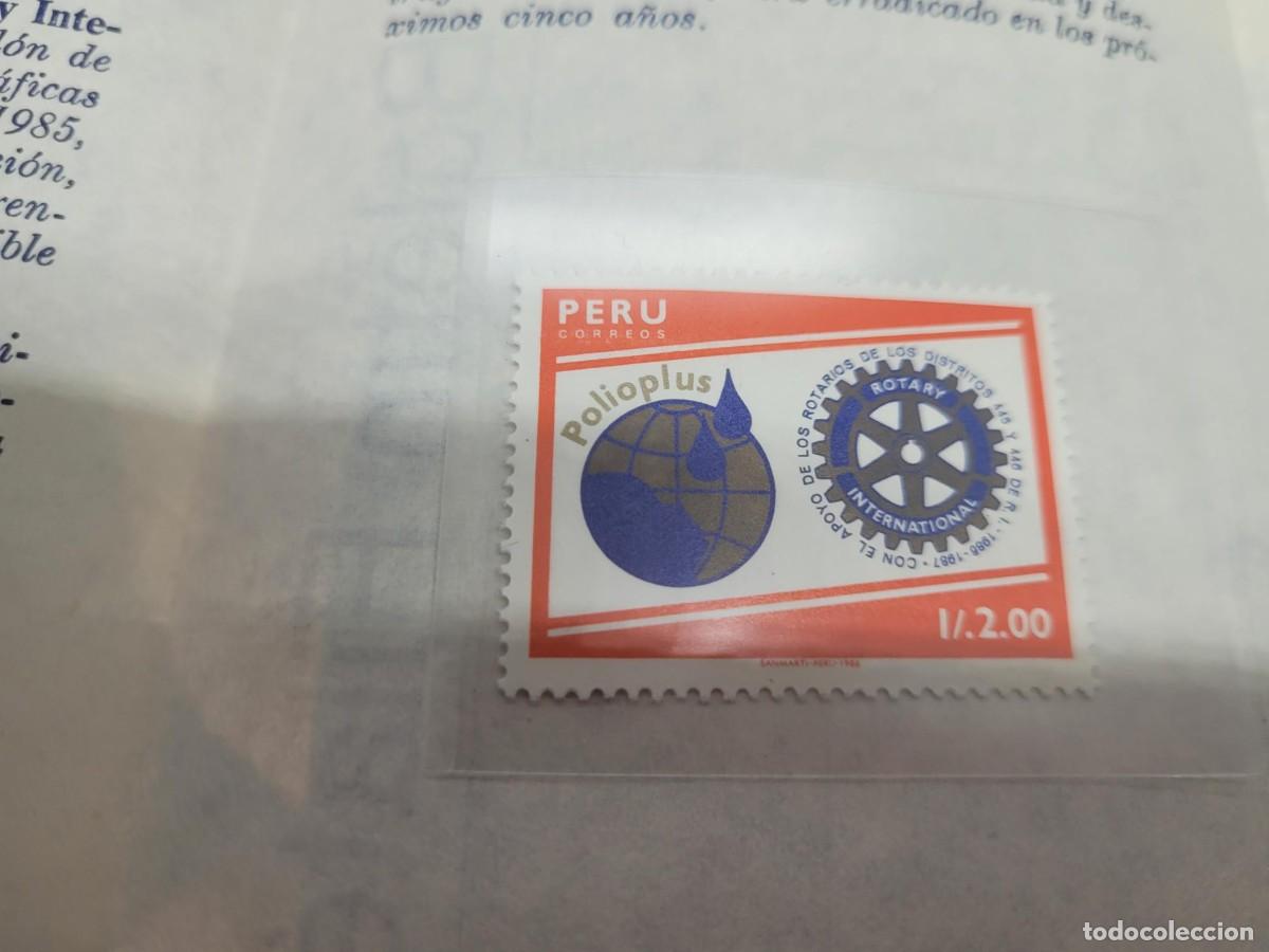 Sellos: SELLO ROTARIOS DE PERU . muy buscado - Foto 1