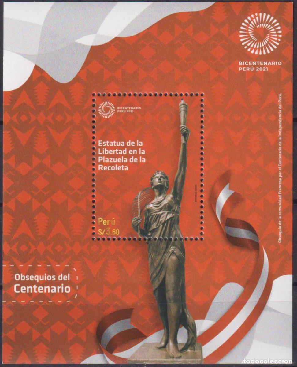 Sellos: Per&uacute; 2021 Monumentos MNH - Foto 1