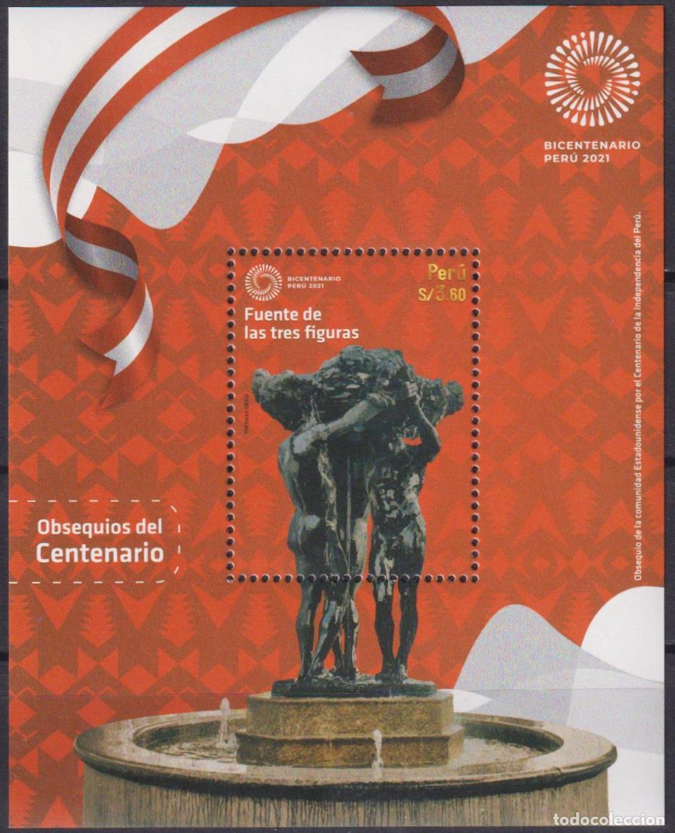 Sellos: Per&uacute; 2021 Monumentos MNH - Foto 1