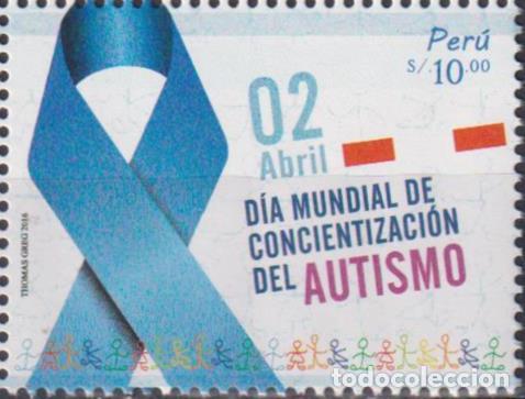 Sellos: Per&uacute; 2016 Medicamento MNH - Foto 1