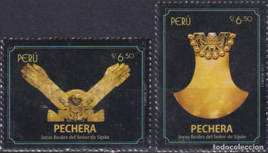 Sellos: Per&uacute; 2018 Decoraciones MNH - Foto 1