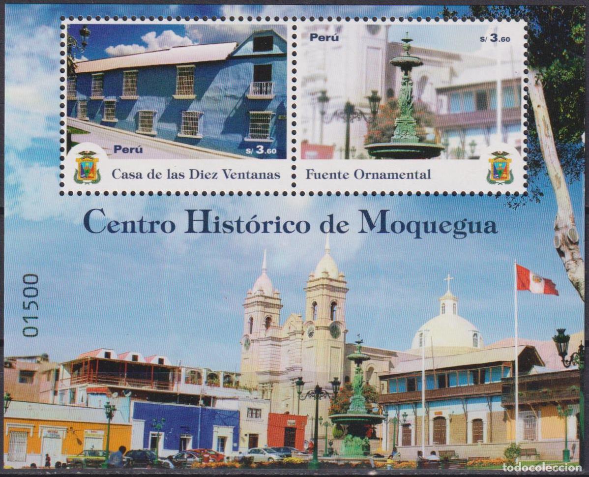 Sellos: Per&uacute; 2020 Arquitectura MNH - Foto 1