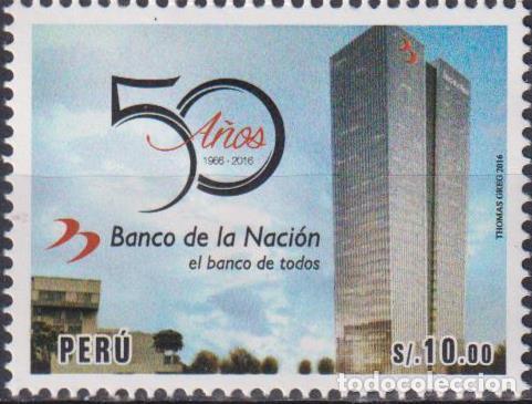Sellos: Per&uacute; 2016 Arquitectura MNH - Foto 1
