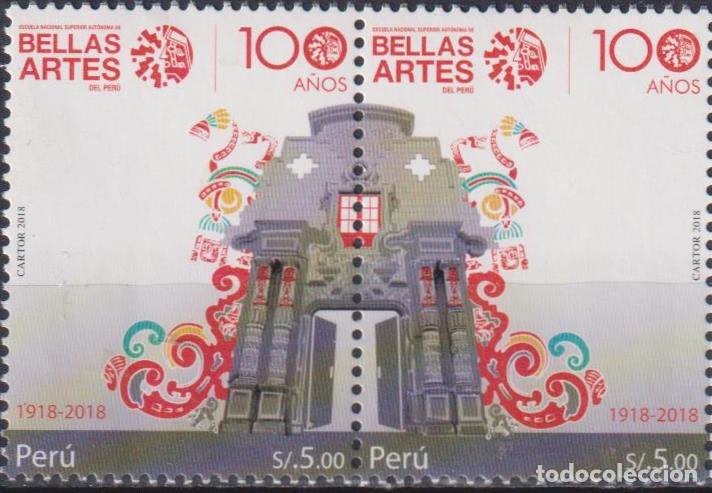 Sellos: Per&uacute; 2019 Arte MNH - Foto 1