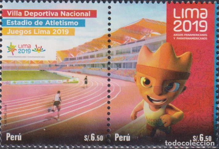 Sellos: Per&uacute; 2019 Deporte MNH - Foto 1