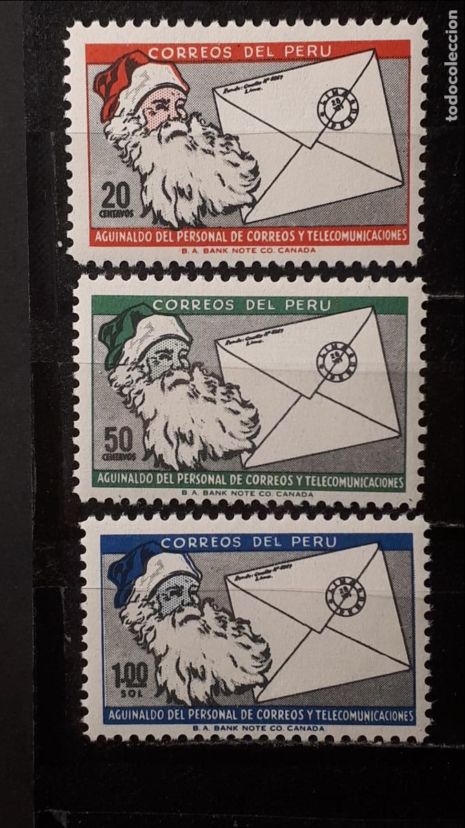 Sellos: PER&Uacute; **. A&ntilde;o 1965. YVERT 469/71. - Foto 1