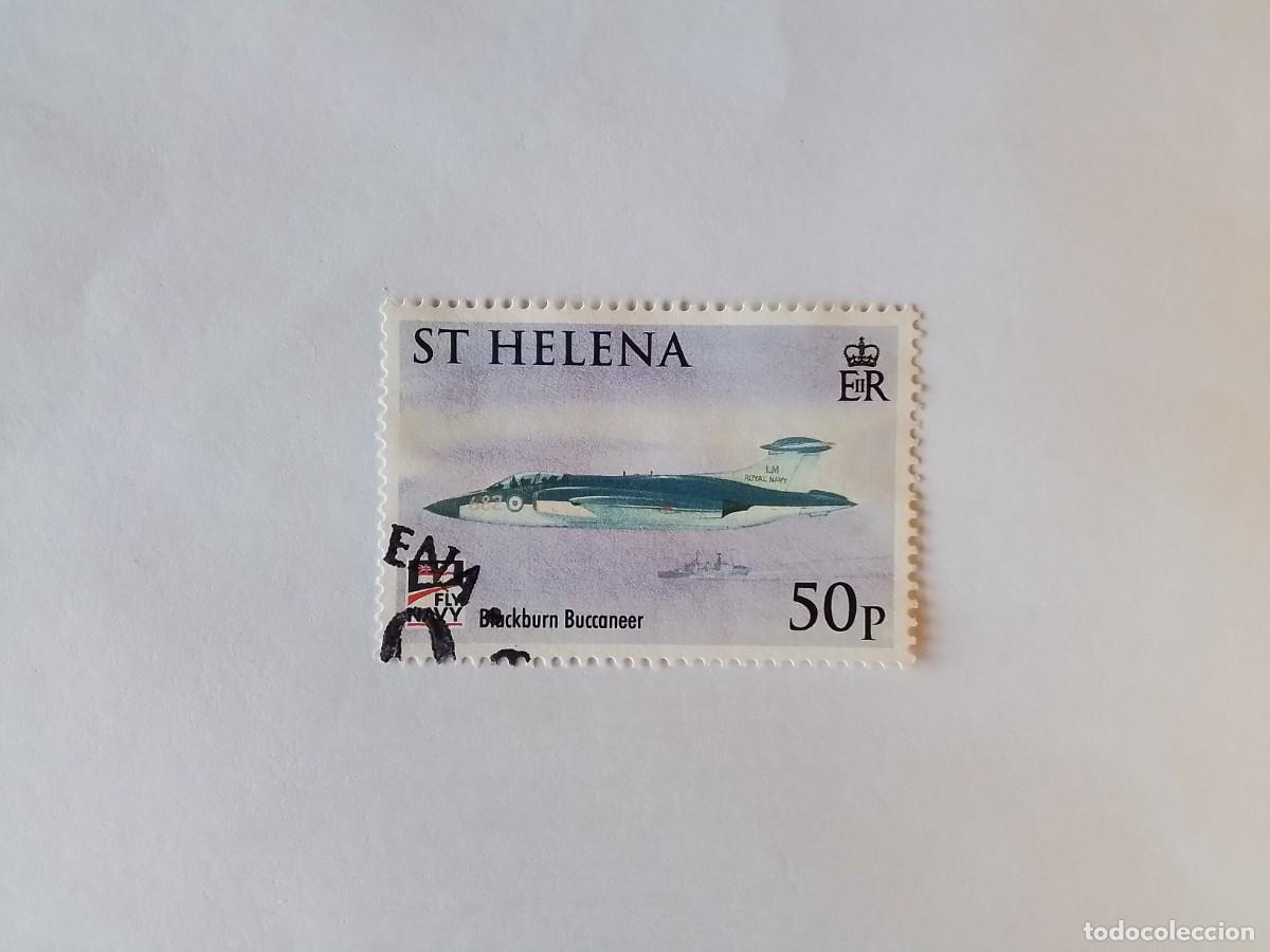 Sellos: SANTA HELENA SELLO USADO - Foto 1