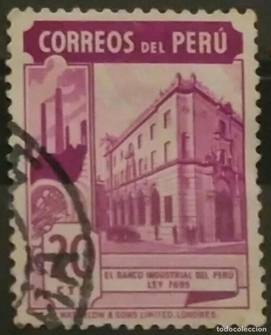 Sellos: PER&Uacute; 1938 Serie de uso corriente. USADO - USED. - Foto 1