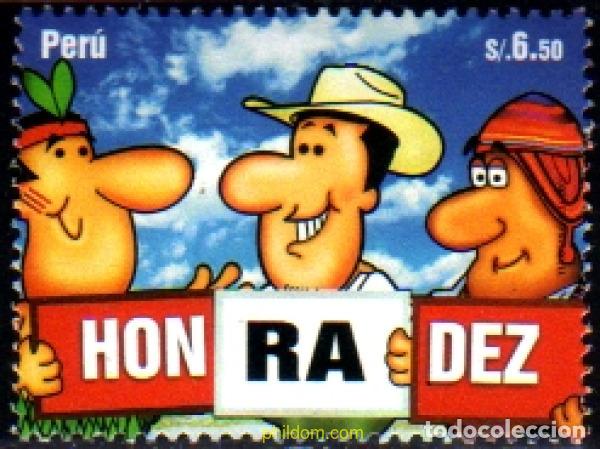 Sellos: 239690 MNH PERU 2009 HONRADEZ - Foto 1