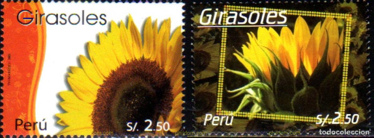 Sellos: 239691 MNH PERU 2009 GIRASOLES