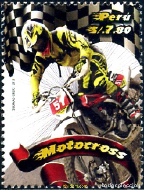 Sellos: 266957 MNH PERU 2011 MOTOCROSS - Foto 1