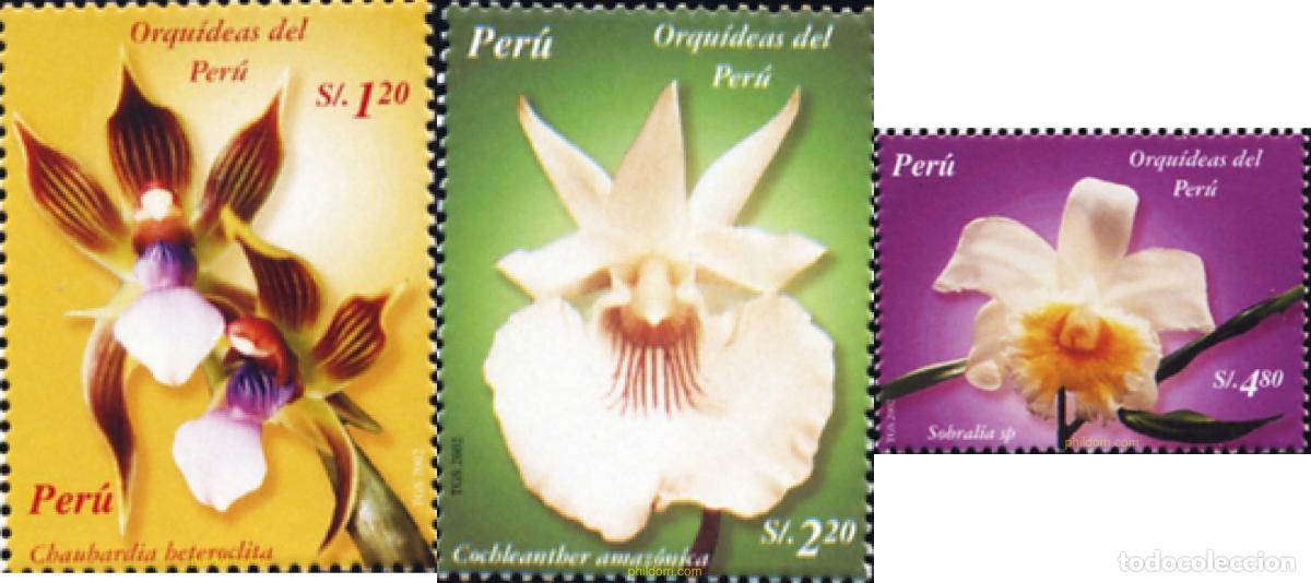 Sellos: 155807 MNH PERU 2004 ORQUIDEAS - Foto 1