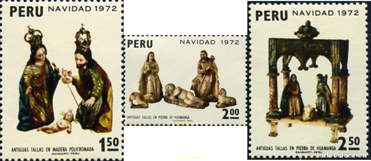 Sellos: 309064 MNH PERU 1972 NAVIDAD - Foto 1