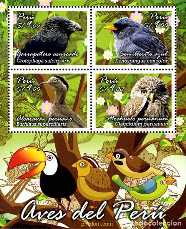 Sellos: 327584 MNH PERU 2014 AVES - Foto 1
