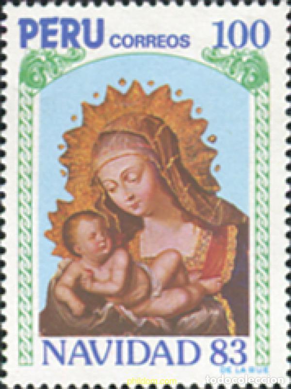 Sellos: 351346 MNH PERU 1983 NAVIDAD - Foto 1