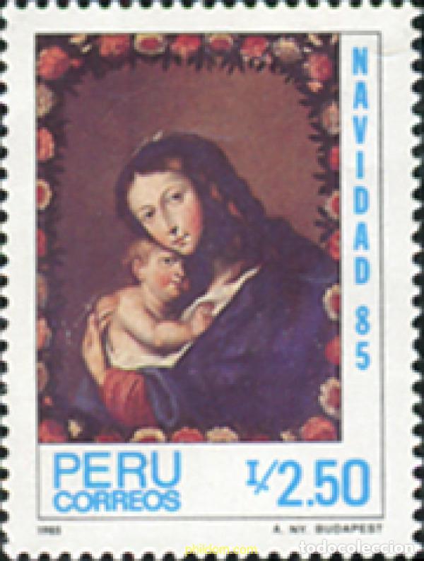 Sellos: 351369 MNH PERU 1985 NAVIDAD - Foto 1