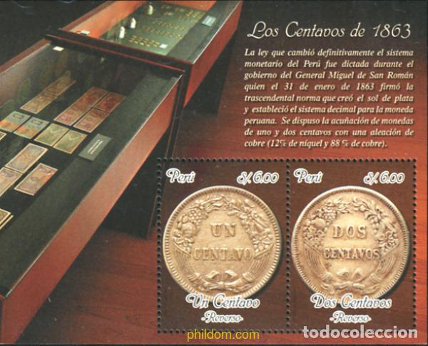 Sellos: 352025 MNH PERU 2014 MONEDAS - Foto 1