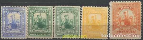 Sellos: 709474 HINGED PERU 1895 - Foto 1