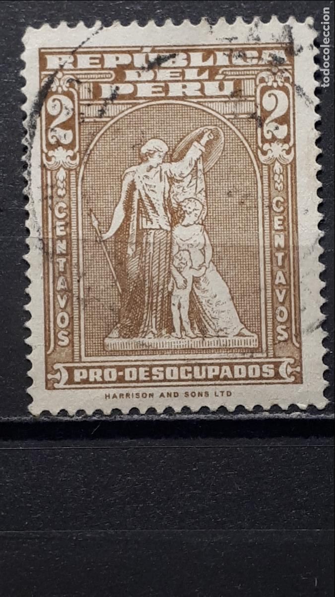 Sellos: PER&Uacute;. A&Ntilde;O 1938. &deg;. YVERT 355 - Foto 1