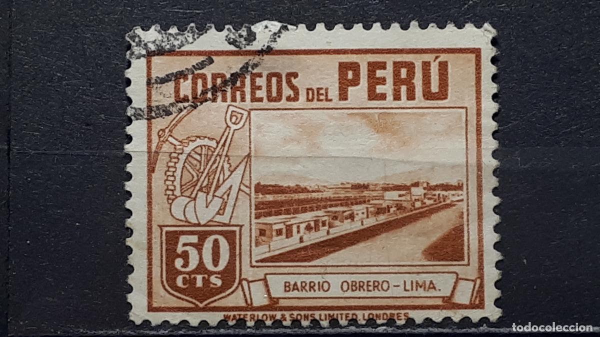 Sellos: PER&Uacute;. A&Ntilde;O 1949. &deg;. YVERT 404 - Foto 1