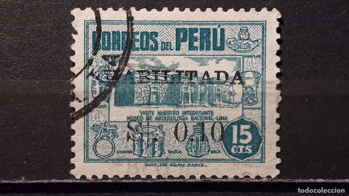 Sellos: PER&Uacute;. A&Ntilde;O 1951. &deg;. YVERT 415 - Foto 1