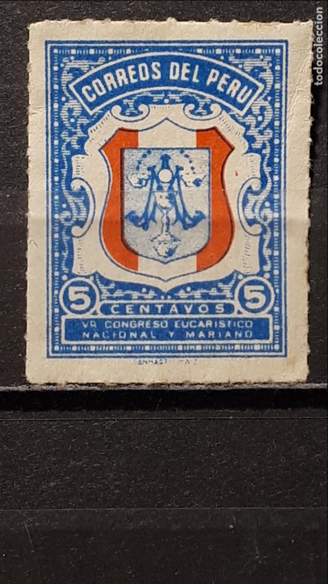 Sellos: PER&Uacute;. A&Ntilde;O 1954. &deg;. YVERT 438 - Foto 1