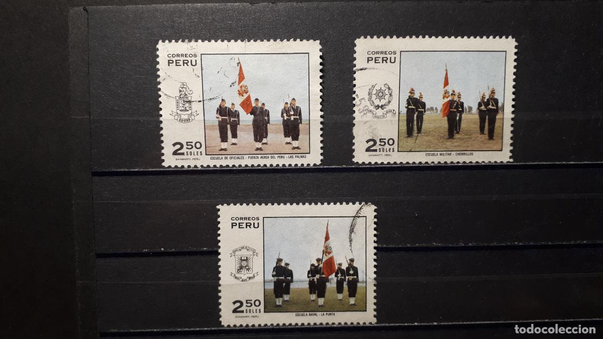 Sellos: PER&Uacute;. A&Ntilde;O 1970. &deg;. YVERT 521/3 - Foto 1