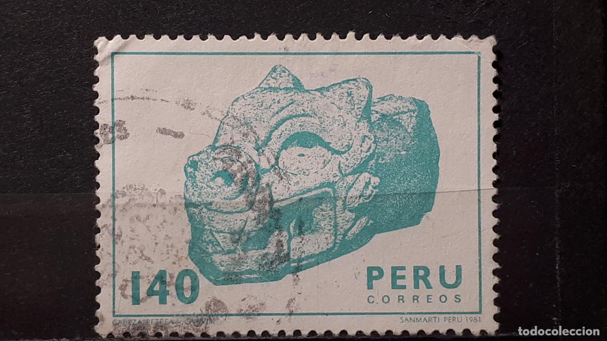 Sellos: PER&Uacute;. A&Ntilde;O 1981. &deg;. YVERT 698 - Foto 1